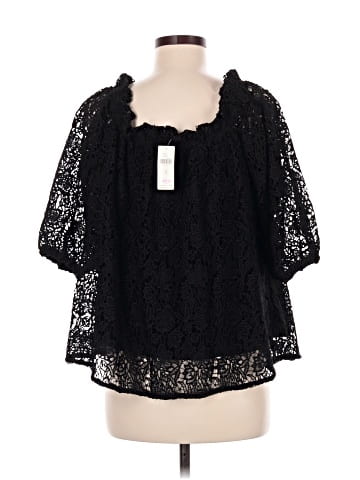 Maeve by Anthropologie 3/4 Sleeve Blouse (view 2)