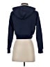 Shein 100% Polyester Blue Zip Up Hoodie Size XS - photo 2