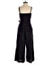 J.Crew 100% Linen Solid Black Jumpsuit Size 0 - photo 2