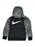 Nike 100% Polyester Black Zip Up Hoodie Size S (kids) - photo 1