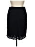 Talbots 100% Cotton Black Formal Skirt Size 14 Petite - photo 1