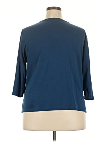 Alfred Dunner 3/4 Sleeve Top (view 2)