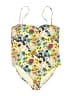 J.Crew Floral Yellow One Piece Swimsuit Size 20 - photo 1