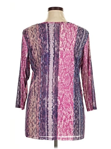 Logo Layers 3/4 Sleeve Blouse (view 2)