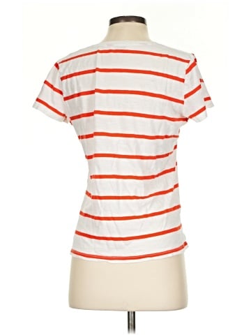 Madewell Whisper Cotton V-Neck Pocket Tee in Creston Stripe (view 2)