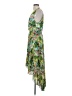 Unbranded 100% Polyester Tropical Green Cocktail Dress Size 5 - photo 5