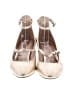 Sam Edelman 100% Leather Metallic Ivory Heels Size 10 - photo 2