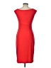 Connected Apparel Solid Red Cocktail Dress Size 10 - photo 2