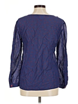 Lacoste Long Sleeve Silk Top (view 2)
