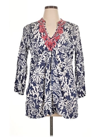 Lilly Pulitzer 3/4 Sleeve Blouse (view 1)