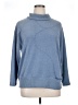 Trisha Tyler 100% Polyester Blue Turtleneck Sweater Size XL - photo 1