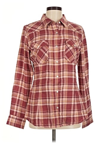 Wrangler Jeans Co Long Sleeve Button-Down Shirt (view 1)