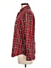 Evan Picone 100% Cotton Plaid Red Long Sleeve Button-Down Shirt Size 6 - photo 5