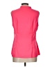 Ann Taylor Pink Sleeveless Blouse Size Lg Petite - photo 2
