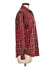 Evan Picone 100% Cotton Plaid Red Long Sleeve Button-Down Shirt Size 6 - photo 4
