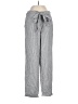 Max Studio Chevron-herringbone Gray Linen Pants Size S - photo 1