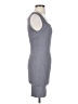 BCBGMAXAZRIA Solid Gray Cocktail Dress Size XS - photo 4