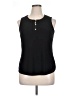Jones Studio Black Sleeveless T-Shirt Size 14 (estimated) - photo 1
