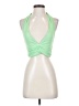 Shein Green Sleeveless Blouse Size 4 - photo 1