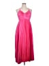 Assorted Brands 100% Polyester Pink Cocktail Dress Size 14 - photo 1