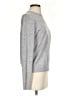 Uniqlo 100% Wool Metallic Gray Wool Pullover Sweater Size S - photo 4