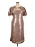 Rachel Parcell 100% Polyester Metallic Silver Cocktail Dress Size XXL - photo 1
