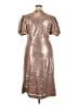 Rachel Parcell 100% Polyester Metallic Silver Cocktail Dress Size XXL - photo 2