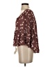 Mi ami 100% Rayon Brown 3/4 Sleeve Blouse Size S - photo 5