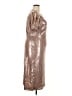 Rachel Parcell 100% Polyester Metallic Silver Cocktail Dress Size XXL - photo 4