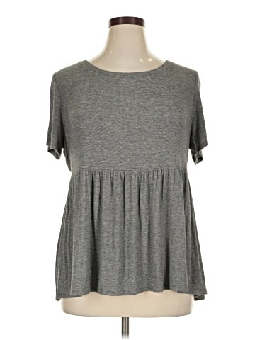 Lane Bryant Short Sleeve Top (view 1)