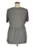 Lane Bryant Gray Short Sleeve Top Size 14 - 16 Plus - photo 2