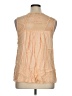 Lucky Brand Orange Sleeveless Blouse Size XL - photo 2