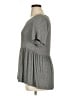 Lane Bryant Gray Short Sleeve Top Size 14 - 16 Plus - photo 5