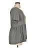Lane Bryant Gray Short Sleeve Top Size 14 - 16 Plus - photo 4