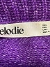 Elodie Purple Turtleneck Sweater Size L - photo 7