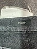 Theory Chevron-herringbone Gray Jeans Size 30 waist - photo 7