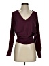 INC International Concepts Burgundy Pullover Sweater Size S - photo 1
