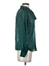Maison d' Amelie Teal Long Sleeve Blouse Size XS - photo 4