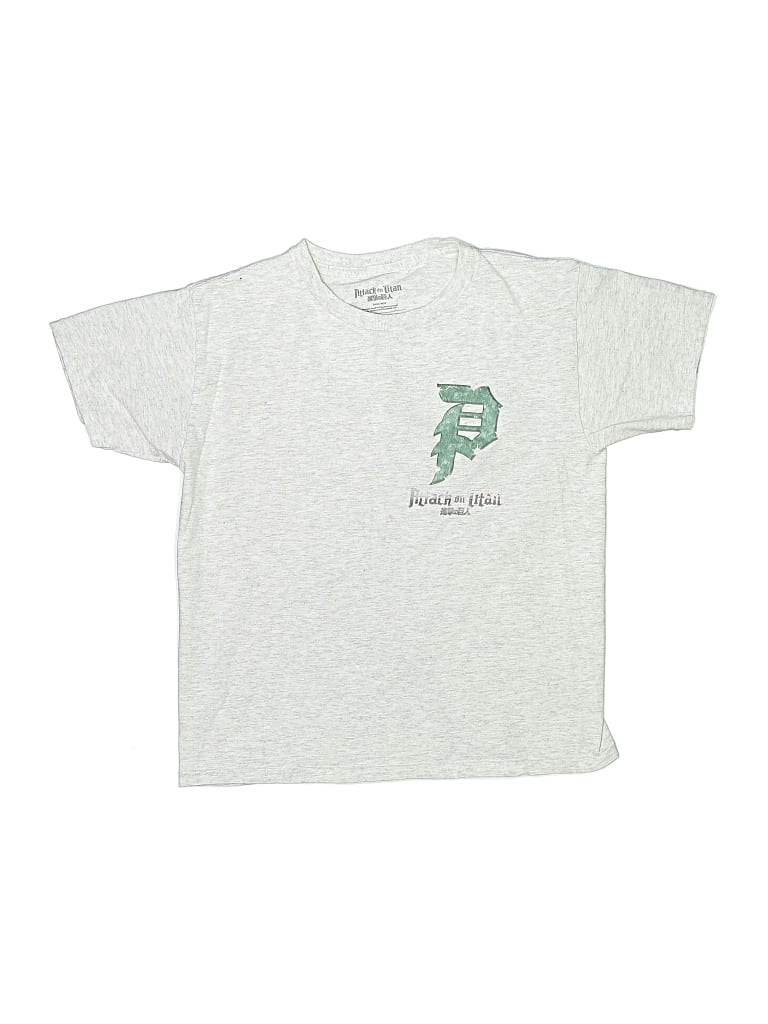 Pre-owned Assorted Brands Kids' Short Sleeve T-shirt In Silver