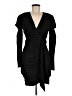 Main Strip Black Cocktail Dress Size M - photo 1