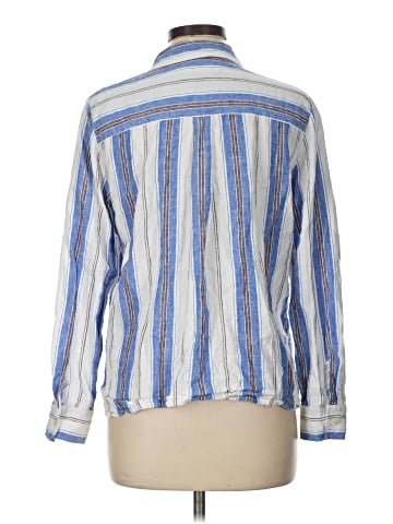 Ann Taylor LOFT Long Sleeve Button-Down Shirt (view 2)