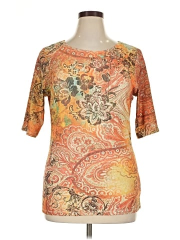 Coldwater Creek Short Sleeve Blouse (view 1)