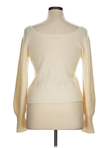 Madewell SoftWool Square-Neck Pullover Sweater (view 2)