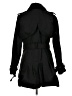 Yoki Black Trenchcoat Size L - photo 2
