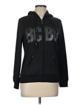 BCBGMAXAZRIA Zip Up Hoodie (view 1)