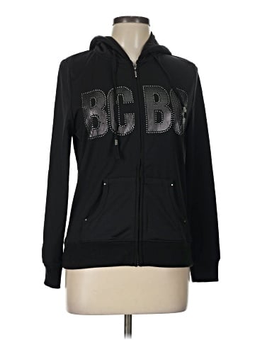 BCBGMAXAZRIA Zip Up Hoodie (view 1)