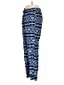 Old Navy 100% Cotton Print Blue Casual Pants Size M - photo 5