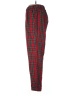 Unbranded Plaid Red Casual Pants Size M - photo 5