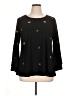 Alfani Black Long Sleeve Blouse Size 1X - photo 1