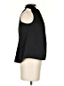 Ann Taylor LOFT 100% Polyester Black Sleeveless Blouse Size XS (petite) - photo 4